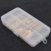 240Pcs Brass M2 M3 Hex Standoff Nut Screw Kit for