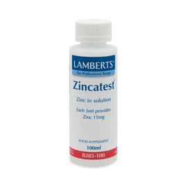 Lamberts Zincatest - Zinc in Solution 100ml 8285