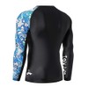 LAFROI Men's Long Sleeve UPF 50+ Baselayer Skins Performance Fit