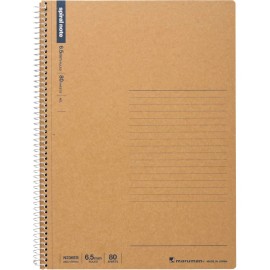 Maruman Spiral Notebook B5 160 Pages Blank College Lined High Quality Paper