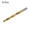 HARFINGTON 10pcs Brad Point Drill Bits 8mm(5/16") Dia HSS4241 Straight