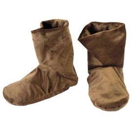 Mars Wellness Heated Microwavable Foot Booties - Microwavable Socks - Herbal Hot/Cold Deep Penetrating Herbal Aromatherapy Wrap Warmer - Espresso