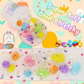 Dino Eggs Clear Slime