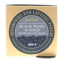 PETITFEE Black Pearl & Gold Hydrogel Eye Patch 60 x Pieces by Petitfee