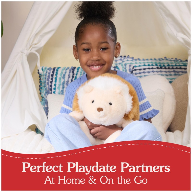 GUND Tea Hedgehog Plush, Premium Stuffed Animal for Ages 1