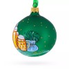 BESTPYSANKY Beer Barrel Blown Glass Ball Christmas Ornament 3.25 Inches