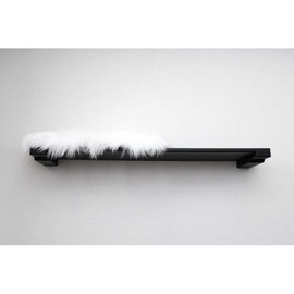 Catastrophic Creations Cat Shelf w/Cat Plush Bed — Standalone or Add-on Cat Wall Furniture — Bamboo Shelf for Indoor Cats — Wall Mounted Cat Furniture (34 Inch)