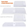 Facon 6 Pack LED RV Pancake Light Square Ceiling Dome
