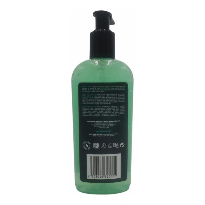 AMERICAN BIKER Gel De Rasurado Barba Y Cabeza Piel Sensible