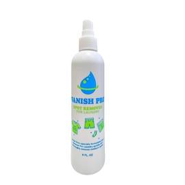 Vanish Pro for Laundry - Multi-Purpose Stain Treater Spray – Perfect for Travel & On-The-Go Stains. Remover for Food, Grease, Coffee, Wine, Baby & Pet Stains. Laundry & Fabric Safe. 8 oz. Made in US