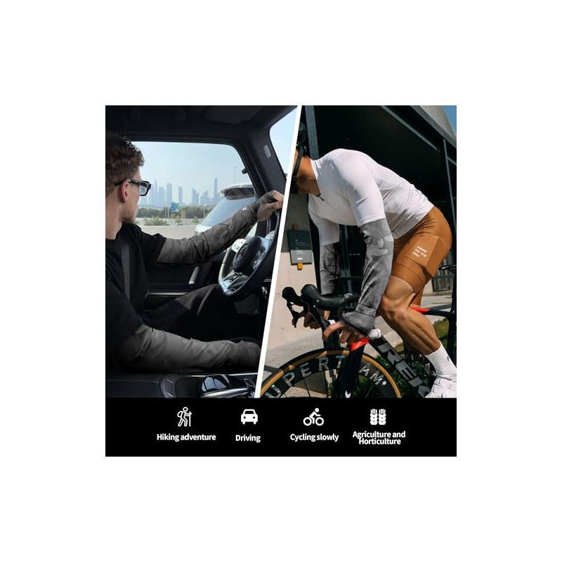 Cooling Arm Sleeves for Men and Women - UPF 50+