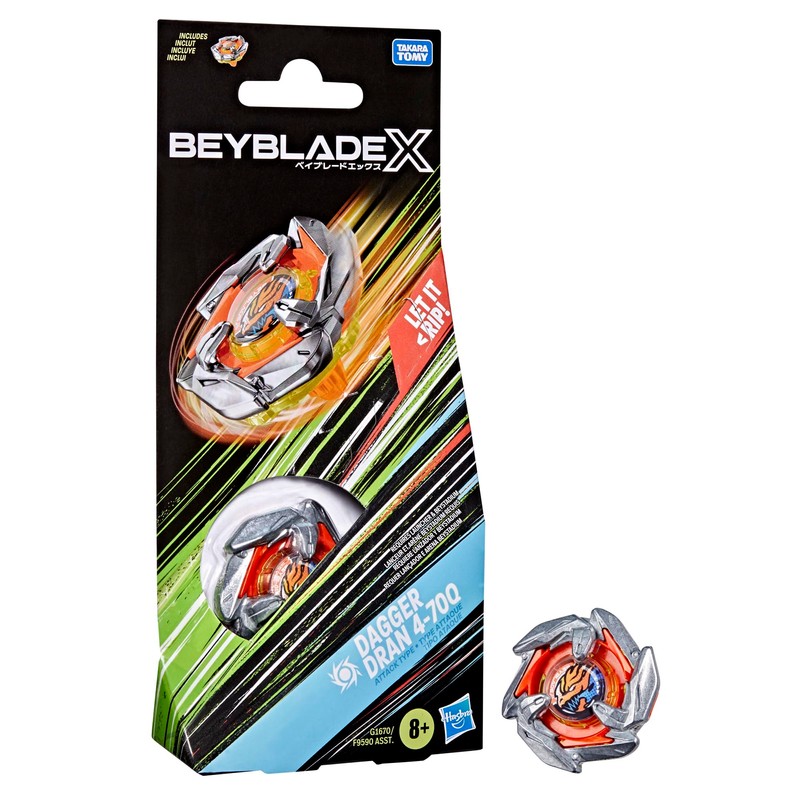 Hasbro Beyblade X Dagger Dran 4-70Q Booster Pack