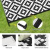 Outdoor Patio Plastic Straw Rug - 9'x12' Outdoor Camping Rug