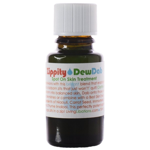 Living Libations - Organic Zippity DewDab Acne Treatment (.5 fl oz | 15 ml)
