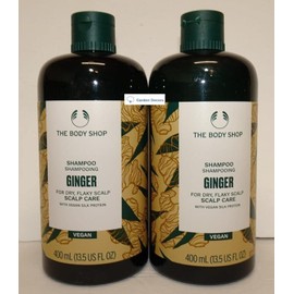 Body Shop Ginger Scalp Care Shampoo, 13.5fl oz 400ml (Two Bottles)