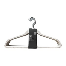 Rethink Your Room 60 Pack Velvet Hangers - Non-Slip and Space-Saving Closet Organizers - Durable Soft-Touch, White Hangers for Clothes, Coats, and Wardrobe Essentials Luxury, Ganchos De Ropa, Gift