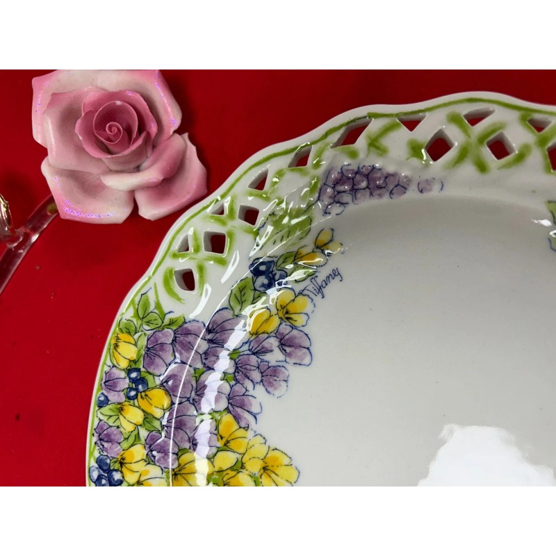 Tiffany & Co. NEW-Vtg-Brunelli "Tiffany"- 8 1/4 inches Dinner plate-Made