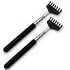 LEEQBCR 2 Pieces Retractable Back Scratcher, Portable Back Scratcher, Massager