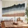 IOWER Large Macrame Wall Hanging Dip Dye Craftsmanship Fiber Yarn