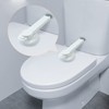 Baby Toilet Lock, 2 Pack Improved Child Safe Toilet Seat