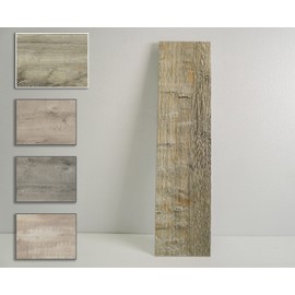 COLAMO Luxury 24pack Thick Rigid Oak-Weathered Wood Look Peel and Stick Brick Subway Tiles,Stick On Kitchen Backsplash,Adhesive Faux Shiplap Wood Panels for RV,Vanity,Accent Wall,Self Stick Wall Tile