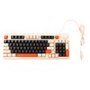 Gaming Keyboard USB 94 Keys LED Backlit Ergonomic Fodable Feet