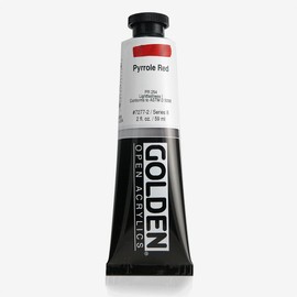 Open 2 Oz Acrylic Color Paints Color: Pyrrole Red