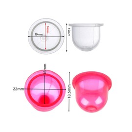 Hufopik 188-12-1 0057003 0057004 Primer Bulb Pump for 2 Cycle Small Engine String Trimmer Weed Eater Chainsaw Leaf Blower Replace 188-12-1 0057003 0057004 for Echo 12538108660 12318140630