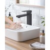 gotonovo Vessel Sink Faucet Single Handle Tall Bathroom Faucet One