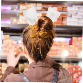 BIUDECO 4pcs Hair Bun Shaper Tool Kit Styling Accessories for Women Includes White and Navy Options Long Curly and Straight Hair