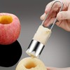 2 Pcs Stainless Steel Fruit Corer for Easy Core Removal