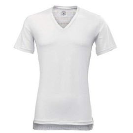 DT_Short Sleeve V-Neck_WHT(S)