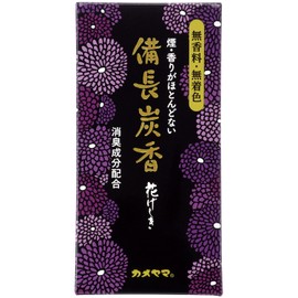 Kameyama Hanageshiki Binchotan Approx. 4.2 oz (120 g), Incense Sticks Unscented, Colorless, Deodorizing Ingredients