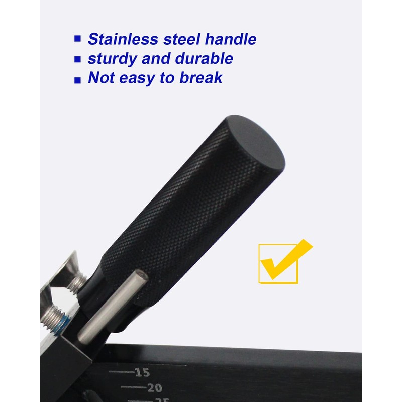 BLKGJTF Sharpener Model 5005 Lawn Mower Blade Sharpener 15°-45° Adjustable