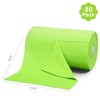 LIVOS Microfiber Cleaning Cloth Roll - 80 Pack, Reusable Paper