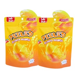 Juicy Jelly Peeled Gummy Mango 120g - 2 Pack 93009002277566-9309002277566