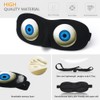 Tphon Eye Sleep Mask Funny Blindfold for Women Men Kid,