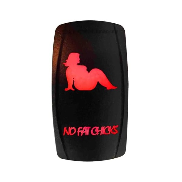 50 Caliber Racing 50 Caliber Racing Rocker Switch ON/Off LED