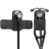 Stethoscope Holder Clip, PU Leather Stethoscope Hip Holder Lightweight Portable