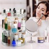 360 Rotating Makeup Organizer Countertop, Clear Acrylic Large Perfume Organizer,