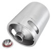 2L Beer Keg Mini Stainless Steel Beer Barrel with Spiral