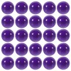 Luxshiny 50pcs Bingo Balls Lottery Balls Plastic Hollow Bingo Balls