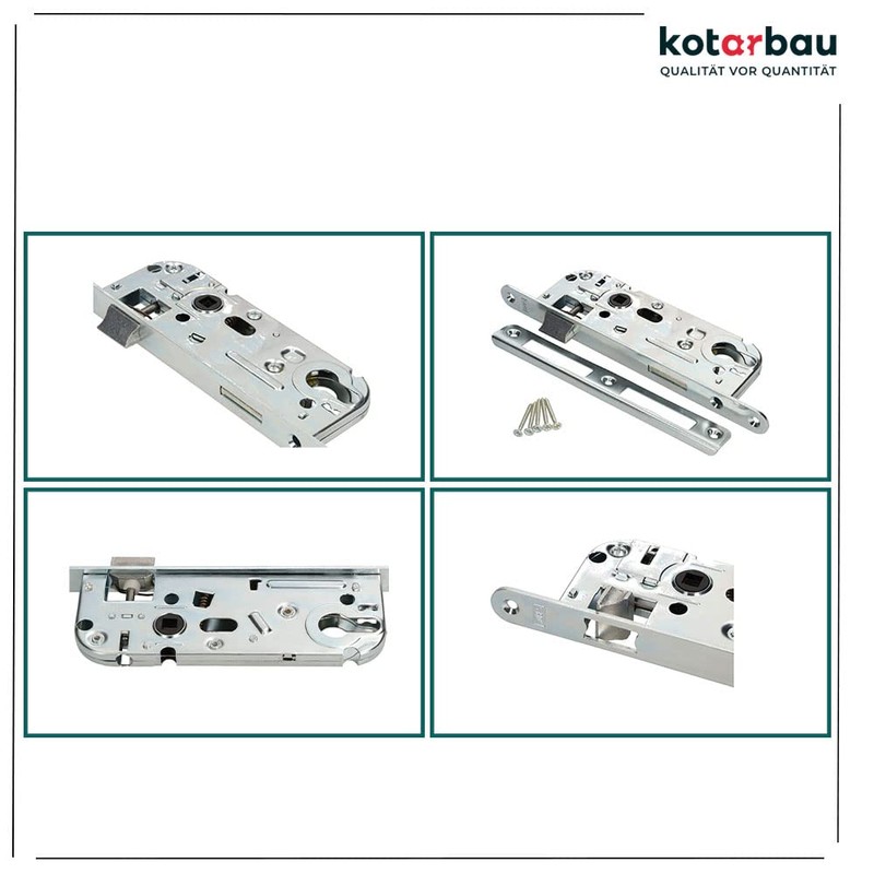 KOTARBAU Mortice Lock 90/40 mm for Profile Cylinder Universal PZ