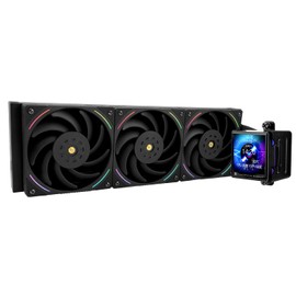Thermalright Elite Vision 360 ARGB Black CPU AIO Cooler,IPS LCD Screen with 320 * 320 Resolution,for AM5&Intel 1700/1851,High-Performance CPU Water-Cooled with 2.73in Removable Liquid Crystal Display