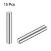 TOP-VIGOR 15Pcs 4mm x 30mm Dowel Pins Shelf Support Pegs,