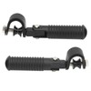 Pair of Motorcycle Foot Pegs Clamp Footrest Mount for 1in