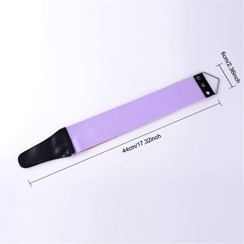 TorSor 2 Pack Straight Razor Strop Sharpener Strap Sharpening Strops