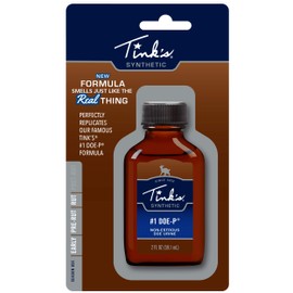 TINK'S #1 Doe-P Synthetic All-Season Deer Lure - 2 Ounces