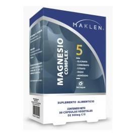 Maklen Complejo Magnesios Omega Cápsulas Sabor