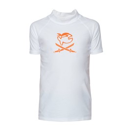 iQ-Company Jolly Fish Children's UV 300 Shirt, white, 128/134